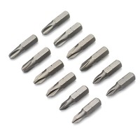 Brocas de conducción de tornillo Allen Hex S2 CRV 25MM 50MM 1/2 1/4 6,35 MM PH2 PZ2 Torx Star piezas de herramientas accesorios OEM para destornilladores