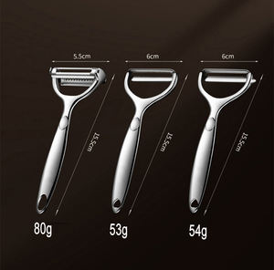 Pelapatate vegetale all'ingrosso in acciaio inox Multi funzionale frutta verdura mela <span class=keywords><strong>pomodoro</strong></span> 3 in 1 pelapatate - Product Image 6