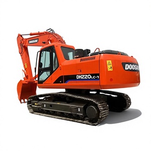 รถขุดล้อยาง DOOSAN DH220LC-7 พร้อมการรับประกัน 1 ปี แรงบิดสูง เครื่องยนต์ เกียร์ PLC และลูกปืน - Product Image 1