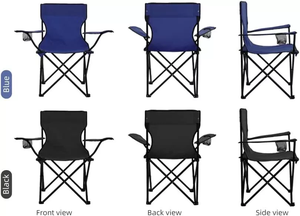 Chaise pliante compacte de plage, de camping et de loisirs - Product Image 2