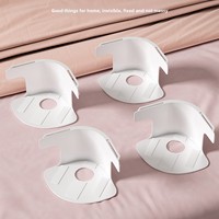 Fixateur de drap de lit transparent antidérapant, ne glisse pas, nouvelle pince magique, boucle anti-déplacement, fixation aux quatre coins