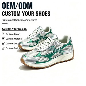 Chaussures de sport pour femmes 2026 : Nouvelles baskets tendance en maille blanche respirante pour l'été, style créateur - Product Image 1