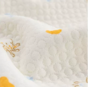 Tapis à langer portable pliable en coton biologique pour nouveau-né, matelas imperméable pour bébé, tapis de jeu - Product Image 4
