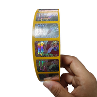 Étiquettes holographiques de sécurité inviolables anti-contrefaçon en PET pour la protection des consommateurs – Vente en gros