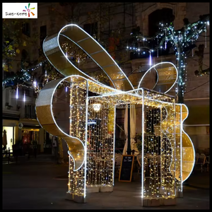 Christmas decoration <b>led</b> <b>lights</b> gift <b>boxes</b> motif holiday decorations outdoor - Product Image 6