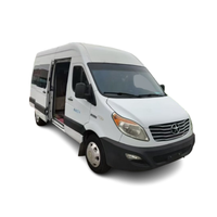 Mini-bus d'occasion JAC Xingrui 17 places, fourgonnette de transport de passagers d'occasion à vendre