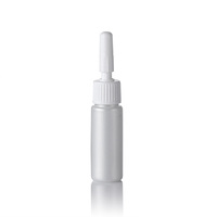 Petit flacon compte-gouttes en plastique 5ml 7Mlldpe | Ampoules pressées avec bouchon de buse à vis Pp pour les soins de beauté