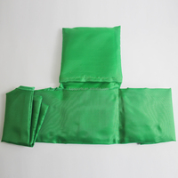 Sacs pliables en polyester RPET 190T écologiques avec logo personnalisé, bandoulière élégante, solution d'achat durable et personnalisable