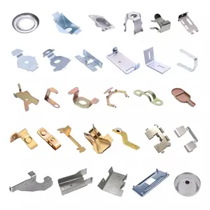 Customized Cutting Parts Sheet Metal Fabrication Stamping Part Bending Stainless Steel Bracket Frame Brass Stampings