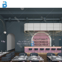 Café café meubles comptoir bar café tables et chaises vente en gros café design
