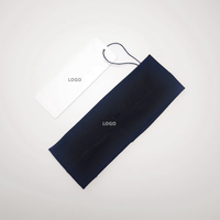 Bandeau de sport en coton tricoté, couleur unie, large et élastique, style européen et américain, best-seller, pour activités de plein air