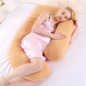 Almohada de embarazo para dormir de lado, <span class=keywords><strong>maternidad</strong></span>, soporte del vientre, doble cuña, para madres embarazadas - Product Image 6