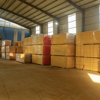 Panneau de coffrage de construction 200 mm en LVL de sapin de qualité S10 avec flange en contreplaqué pour système de coffrage de dalles de béton et murs H20 High