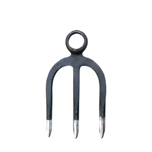 Vente chaude usine : Hachette agricole monobloc forgée à 3 dents, fourche-hachette agricole 3-en-1 - Product Image 3