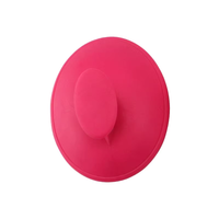 Brosse de lavage capillaire en caoutchouc souple, brosse de massage et de nettoyage, peigne ovale pour adultes, brosse de lavage capillaire à dents souples