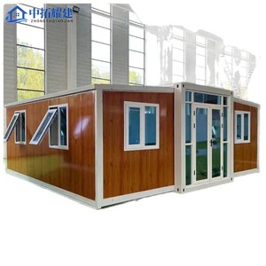 บ้านคอนเทนเนอร์แบบขยายได้ Zhongtuo Yaojian รูปทรงสี่เหลี่ยมผืนผ้า บ้านคอนเทนเนอร์พับได้ทันสมัย ความหนามาตรฐาน - Product Image 1