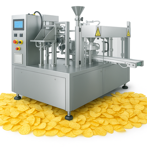 Sistema di sigillatura per sacchetti prefabbricati completamente ad alta efficienza, macchina per pacchetti di sacchetti per patatine - Product Image 2