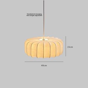 Stile Wabi-Sabi zucca seta ciondolo luce creativa nuovo stile cinese <span class=keywords><strong>Zen</strong></span> appeso per sala da pranzo sala da tè studio Internet Middle - Product Image 6
