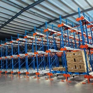 Lưu trữ mật độ cao đài phát thanh đưa đón <span class=keywords><strong>Pallet</strong></span> Kệ thép cán nguội nhiệm vụ nặng nề kho Kệ bán tự động Hệ thống kệ - Product Image 3