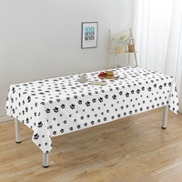 Nappe jetable en PEVA à carreaux, imperméable, pour restaurant, commande en gros