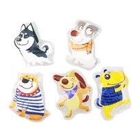Pack de glace souple réutilisable de dessin animé personnalisable Vessies de glace en gel chaudes et froides mignonnes pour les enfants