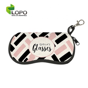 Hot Bán Thời Trang Thăng Hoa Linen Linen Vải Mắt Kính Các Trường Hợp Mặt Trời Kính Trường Hợp - Product Image 3