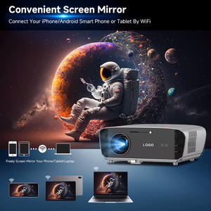 Projecteur <span class=keywords><strong>4k</strong></span> Google Smart Wifi Proyector Portatil Lcd Tv Vidéo Projecteur pour la maison/l'éducation/le bureau/le golf/le jardin - Product Image 4