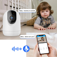 Caméra intelligente domestique intérieure Wifi 5G de haute qualité 5MP Bande double Application CloudEdge PTZ Contrôle Audio bidirectionnel CE FCC Rohs OEM Usine
