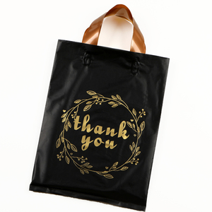 Sac à provisions en plastique recyclable personnalisé pour magasin de détail Emballage plastique grâce aux sacs de boutique avec logos - Product Image 6