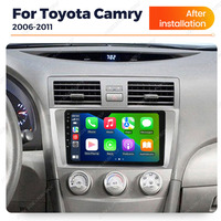 Autoradio automatique Android MEKEDE 4 cœurs 2 + 32 Go IPS écran tactile FM lecteur multimédia de voiture pour Toyota Camry