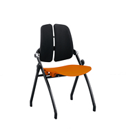 Chaise pliante en plastique de qualité supérieure pour universités et salles de classe intelligentes
