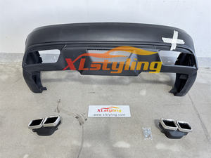 Kit carrosserie XLstyling pour conversion de voiture, pare-chocs avant et arrière en FRP, kit large carrosserie en fibre de carbone pour Benz <span class=keywords><strong>W204</strong></span> <span class=keywords><strong>C63</strong></span> 07-14 - Product Image 5