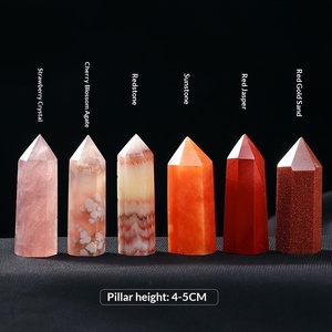 Bloque y Cubo de Cristal Feng Shui Natural Hecho <span class=keywords><strong>a</strong></span> Mano, Hexagonal de Seis Prismas, para Meditación, Reiki, Energí<span class=keywords><strong>a</strong></span>, Chakra, Decoración del Hogar - Product Image 5
