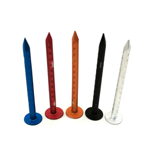 Clou de toiture en acier coloré avec tige lisse en alliage d'aluminium - Product Image 4