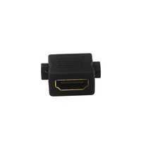 Adaptateur HDTV femelle vers HDTV femelle avec trou de vis Connecteur d'extension HDTV