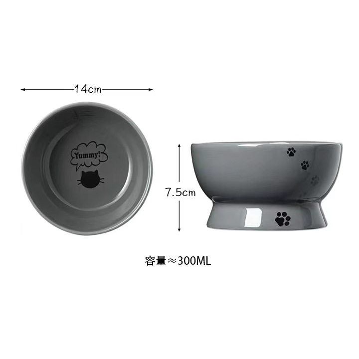 Bol plat gris