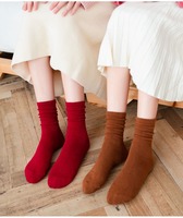 WUYANG USINE WY-046 Vente En Gros Sans quantité minimale de commande Coton Équipage Hommes/Femmes Uni Pur Bonbons Couleur Mode Robe Sport Unisexe Chaussettes