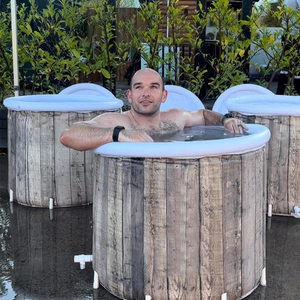 Funworldsport <span class=keywords><strong>Baignoire</strong></span> pliante en PVC à 5 couches <span class=keywords><strong>Baignoire</strong></span> gonflable <span class=keywords><strong>Baignoire</strong></span> intérieure portable sur glace pour usage domestique - Product Image 2