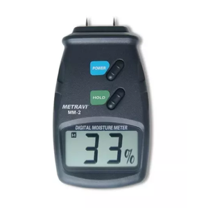 Medidor de Humedad de Madera Tipo Pin Metravi MM-2 con Pantalla LCD y Material de PVC, 1 Año de Garantía, Hecho en India - Product Image 3