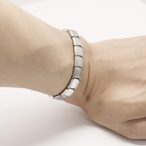 <span class=keywords><strong>Charm</strong></span> per Bracciali Italiani Fatti a Mano in Acciaio Inossidabile, Connettori Religiosi per Bracciali Fai-da-Te - Product Image 4