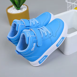 <span class=keywords><strong>Sneakers</strong></span> <span class=keywords><strong>alte</strong></span> alla moda per bambini e bambine, scarpe sportive casual piatte per bambini - Product Image 3