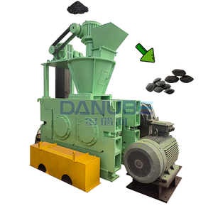 Machine à briquettes de charbon de bois efficace à bas prix, presse à boulets durable pour la production de briquettes de charbon de bois à partir de poudre de carbone, à vendre - Product Image 1