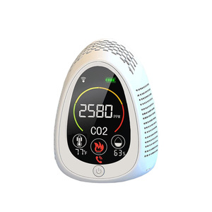 Détecteur <span class=keywords><strong>de</strong></span> dioxyde <span class=keywords><strong>de</strong></span> carbone 5 en 1 PT01 pour usage domestique, détecteur <span class=keywords><strong>de</strong></span> <span class=keywords><strong>fumée</strong></span>, capteur <span class=keywords><strong>de</strong></span> température <span class=keywords><strong>et</strong></span> d'humidité, détecteur <span class=keywords><strong>de</strong></span> gaz portable 1PPM - Product Image 1
