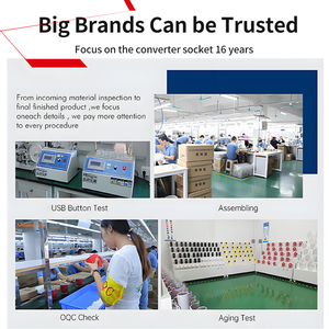 ปลั๊กไฟฟ้าตั้งโต๊ะ17.5วัตต์พร้อมปลั๊ก EU US Aus UK สำหรับชาร์จ USB อะแดปเตอร์สำหรับเดินทางอเนกประสงค์ - Product Image 4