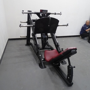 Máquina de musculación de acero duradero, <span class=keywords><strong>prensa</strong></span> de piernas lineal de 45 <span class=keywords><strong>grados</strong></span> para gimnasio - Product Image 1