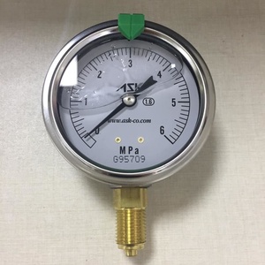 Genuine Japanese ASK Imported OPG-AT-G1/<strong>4</strong>-60X25MPa Pointer-Type Glycerine <strong>Pressure</strong> <strong>Gauge</strong> - Product Image 3