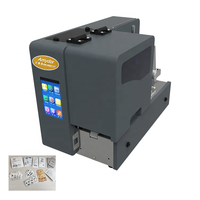 Imprimante d'étiquettes de vêtements numérique automatique, machine d'impression d'étiquettes suspendues pour l'impression d'étiquettes en usine