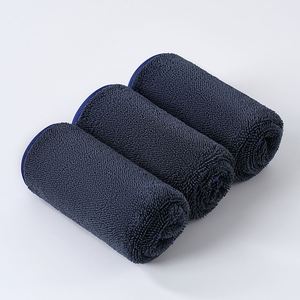 Petite serviette de séchage rapide en microfibre corail 1400 g/m², tissée, absorbante, carrée/rectangulaire, pour voyage et voiture - Product Image 1