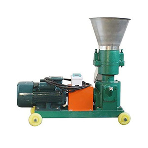 Machine à granulés d'aliments pour animaux, moteur électrique, 100 kg/h, monophasé, pour le traitement des aliments pour bovins, volailles et poissons - Product Image 1