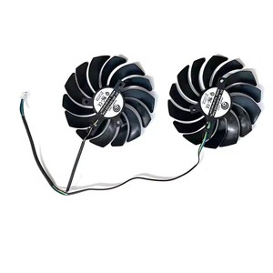 พัดลมระบายความร้อน GPU ขนาด 95 มม. 4 พิน DC 12V 0.4A รุ่น PLD10010S12HH PLD10010B12HH สำหรับ <span class=keywords><strong>MSI</strong></span> Radeon RX <span class=keywords><strong>5600</strong></span> <span class=keywords><strong>XT</strong></span> GAMING MX - Product Image 3